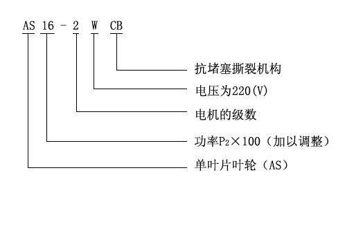 AS/AV型潜水式草莓视频网站在线观看入口型号意义